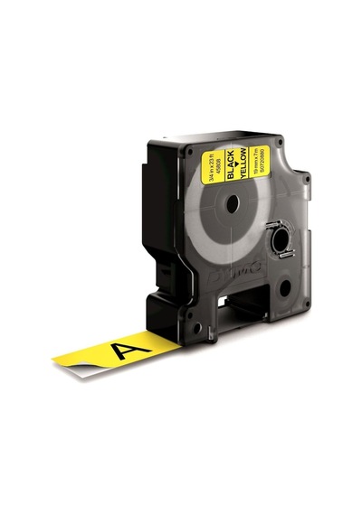 Dymo 45808 S0720880 D1 Sarı/Siyah Yedek Şerit 19 MM X 7 M