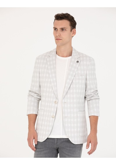 Pierre Cardin Erkek Açık Gri Ceket 50267015-vr001 Açık Gri