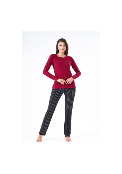 Pjs 22408 Kadın Patlı Pijama Takım