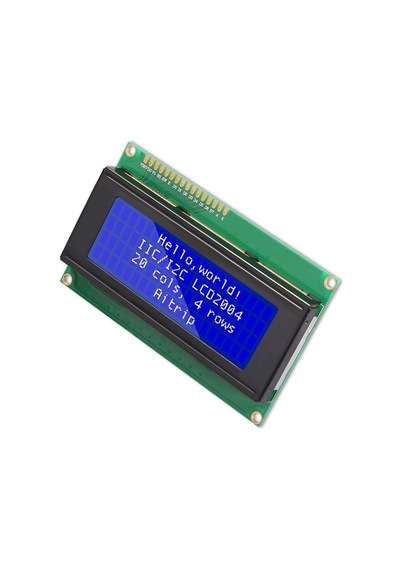 20X4 Lcd Ekran I2C Modüllü Mavi Aydınlatma