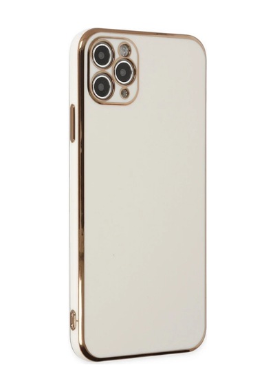 Apple Uyumlu iPhone 11 Pro Max Kılıf Volet Silikon - Beyaz 0.2M-Çok Renkli