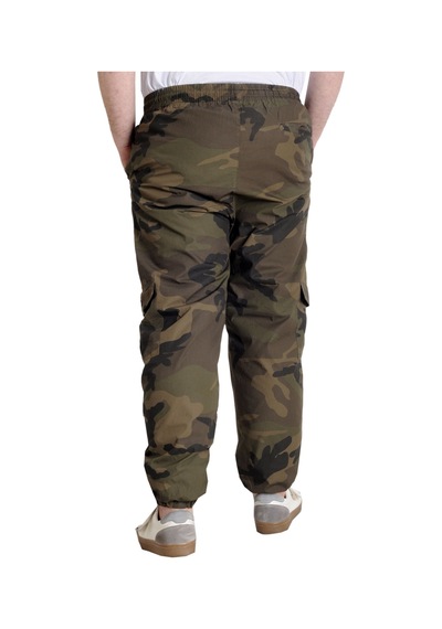 Mode Xl Erkek Pantolon Jogger Kamuflaj 23910 Haki Haki