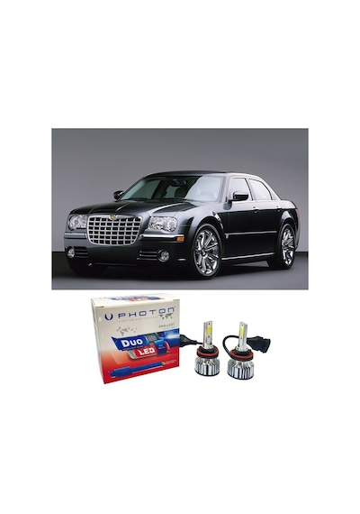 Chrysler 300 C Led Xenon Uzun Far Ampulü Hb3 9005 Duo Yeni Seri Beyaz 2004-2012