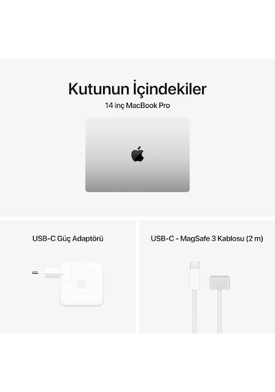 Apple MacBook Pro MDE64TU/A M5 24 GB 1 TB SSD 14" macOS Dizüstü Bilgisayar