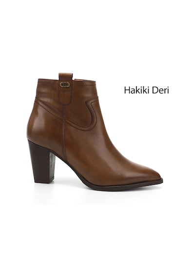 Gönderi(R) Gönderi R Taba Antik Fermuarlı Sivri Burun Hakiki Deri Bot Taba Gönderi(R) Gönderi R Taba Antik Fermuarlı Sivri Burun Hakiki Deri Bot Taba