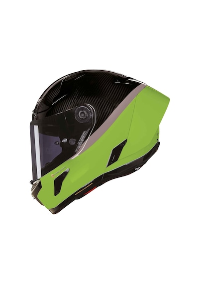 Nolan X-804 Rs D.o.c. 347 Karbon Kapalı Kask Siyah - Yeşil