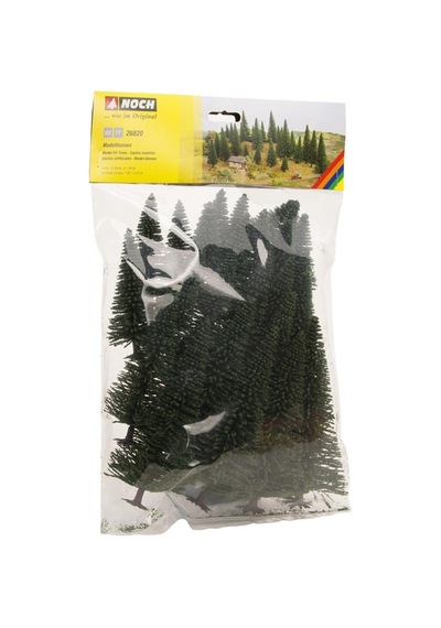 Noch 26820 Köknar Ağaçları, 25 Adet, 5-14 Cm. Diorama Malzemesi-54662