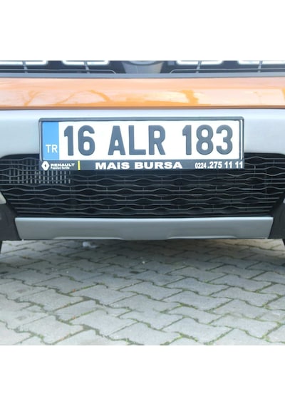 Cappafe Dacia Duster Ön Koruma Difüzör Mat Gri 2018 Ve Üzeri