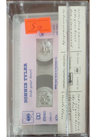 Plak Değildir Kaset Tir Bonnie Tyler Hide Your Heart Kaset