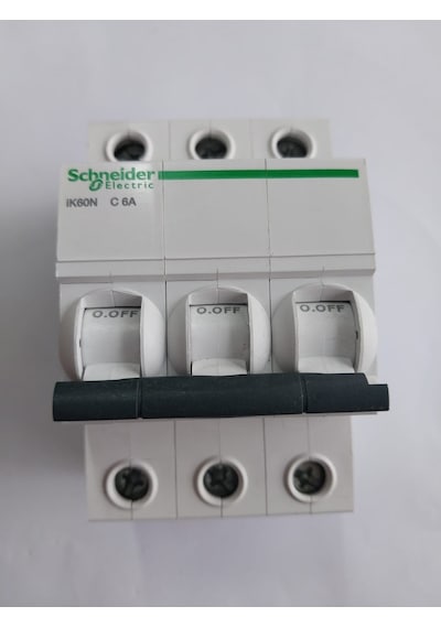 Schneider 3x6A C Tipi Otomatik Sigorta