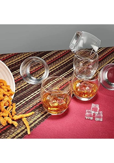 Barrel Viski Bardağı, 3'lü 340 Cc 1