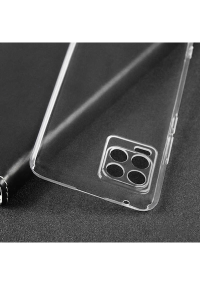 Realme 8 Pro Kılıf Şeffaf Silikon Hibrit Case Renksiz