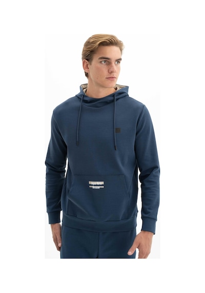 AR-MA Arma Erkek Slim Fit Likralı Kanguru Cepli Kapşonlu Sweatshirt 001