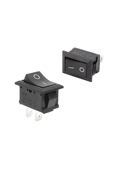 Alkatronik 2 Pin On Off Anahtar Switch Mini Buton 5a 220v Ac 10a 125v Kcd1
