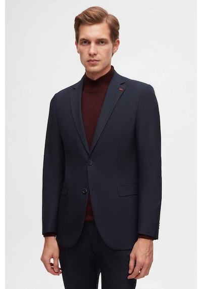 D's Damat Slim Fit Lacivert Düz Mono Yaka Viskonlu Takim Elbise 3ef05m410577m Lacivert