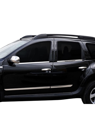 Dacia Duster Krom Cam Çıtası 4 Parça P.çelik 2010-2017 Arası