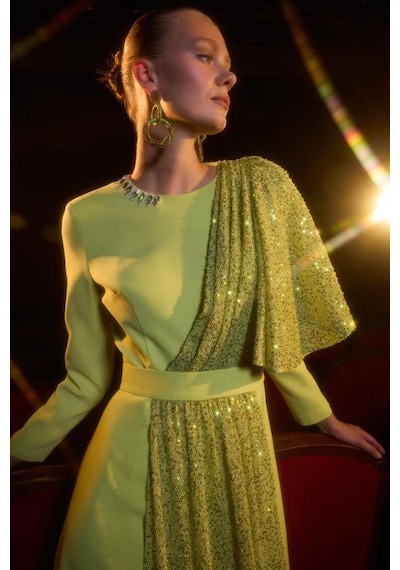 Senna Hazel Dress Mimoza Mor