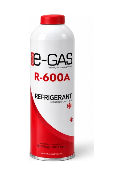 E-gas R600a 400 Gr İzobütan Soğutucu Gaz Beyaz