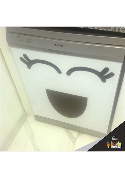 Buzdolabı Ve Bulaşık Makinesi Kapak Sticker Folyo Kaplama Gülücük
