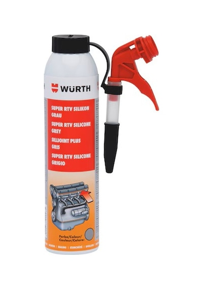 Würth Süper Rtv Silikon Sıvı Conta No-meko 260 C Gri 200 Ml Yüksek Sıcaklık Dayanımlı Sızdırmazlık Bileşiği