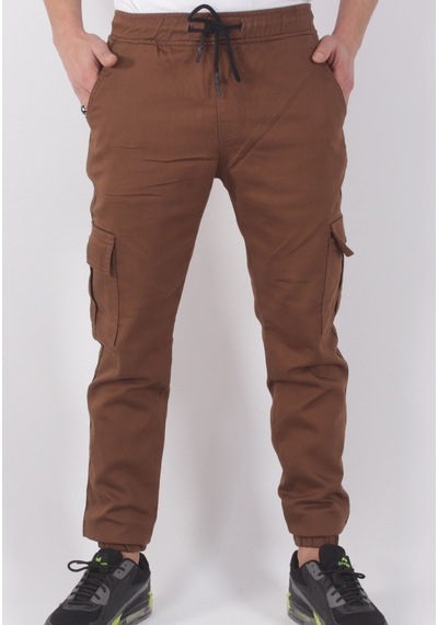 Black Steel Kargo Cepli Lastikli Erkek Pantolon-19000 (546188350)