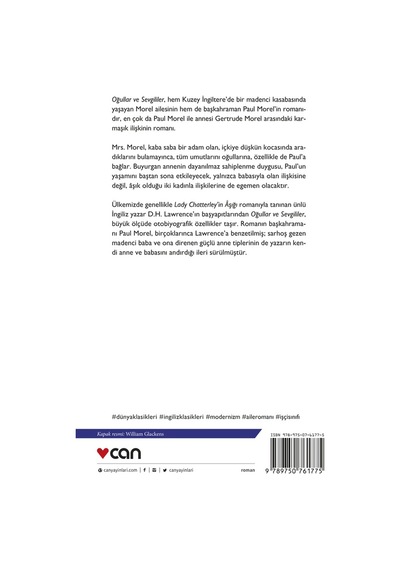 Oğullar Ve Sevgililer - D.H. Lawrence - Can Yayınları