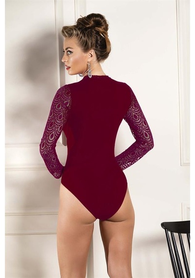 Mode Cool Devore Çıtçıtlı Badi Bordo Brf11850 Bordo