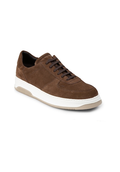Deery Hakiki Süet Taba Rengi Erkek Sneaker Ayakkabı - 01965mtbae01 Taba