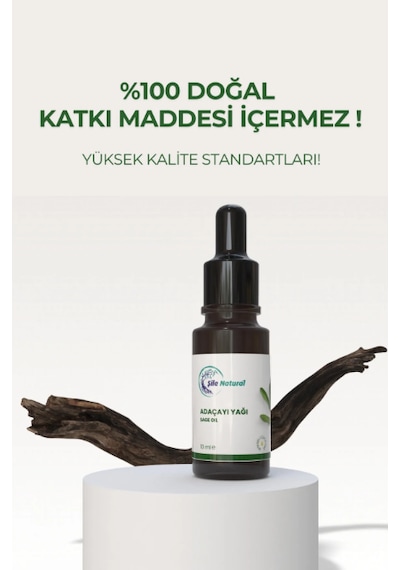 Adaçayı Uçucu Yağ 10 Ml - Şile Aromatik Bitkiler Tarımsal Kalkınma Kooperatifi