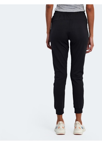 Slazenger RELATIVE Kadın Fermuar Cepli Siyah Eşofman Altı