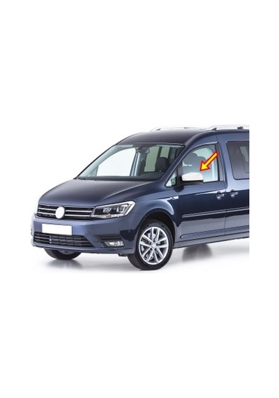Volkswagen Caddy Abs Krom Ayna Kapağı 2 Parça 2015 Üzeri