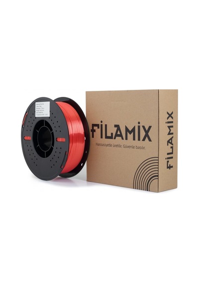 Filamix Kırmızı Silk Pla Filament 1.75 Mm 1000 Gr.