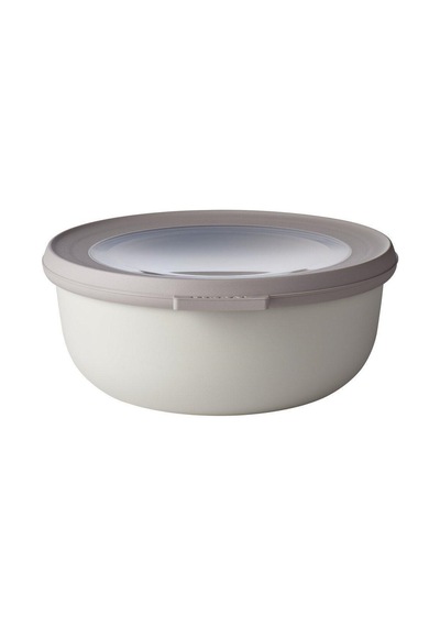 Multi Bowl Cirqula Round Saklama Kabı 2250 Ml - Beyaz-7514 Nordic White