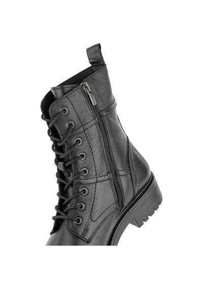 Muya Hush Puppies Faiva Bounce Hakiki Deri Kadın Bot Siyah