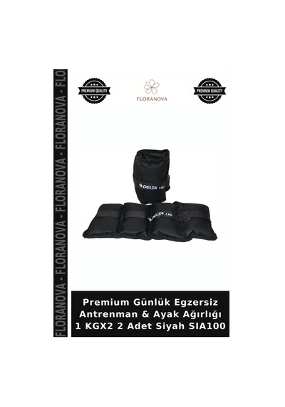 Özel Seri & Ayak Ağırlığı 1 Kgx2 2 Adet Siyah Sıa100 Hareket Vücut
