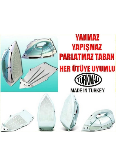 Yanmaz Yapışmaz Teflon Ütü Altlığı Yaylı Ütü Tabanı