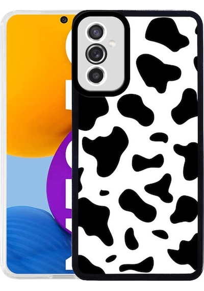 Samsung Uyumlu Galaxy M52 Kılıf Desenli Renkli Figürlü Kapak