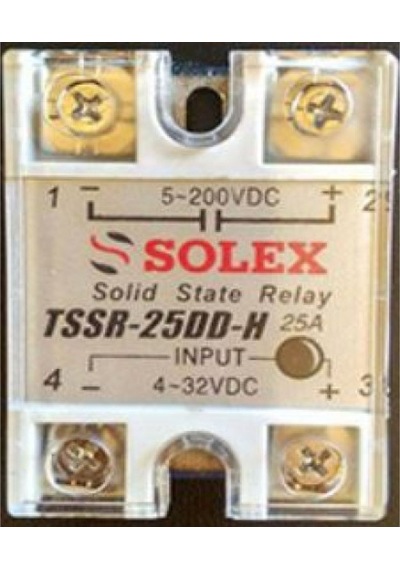 Soljex Tssr-25dd-h ,12..250vdc/25a 3v..30vdc 1-faz Dc-dc Ssr