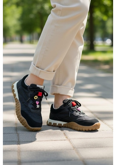 Marco Kids 838 Kız Çocuk Rahat Sneaker Siyah