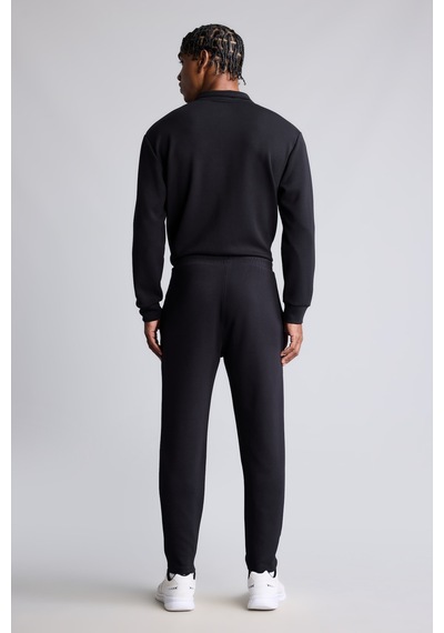 Defacto Ultra Yumuşak Standart Fit Standart Paça Modal Sporcu Jogger Eşofman Altı E9779ax26aubk81 Siyah-bk81