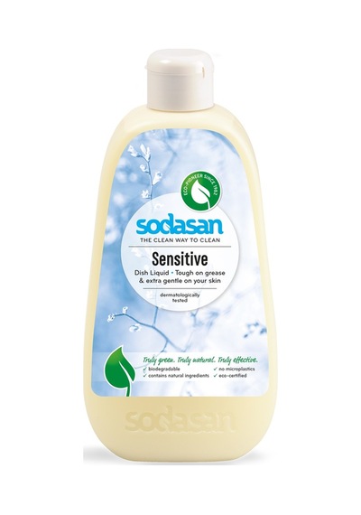 Sodasan Elde Bulaşık Deterjanı Hassas Ciltler İçin Kokusuz - 500 Ml