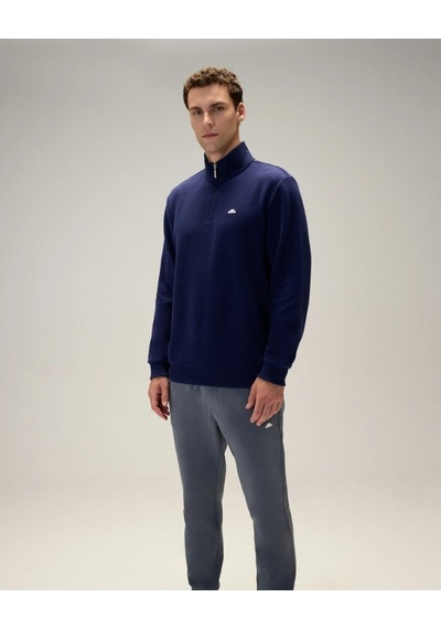 Ellesse 5wm1603-nv Erkek Yarım Fermuarlı Sweat Lacivert