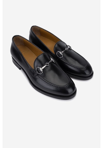 Rossi Kadın Hakiki Deri Siyah Loafer Ayakkabı 668 D206 Bn Ayk Sk25-26 Nero Siyah