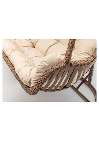 Gardemo Urla Çiftli Rattan Salıncak Dış Mekan Bahçe Balkon Ve Teras Salıncağı Kahverengi Gardemo Urla Çiftli Rattan Salıncak Dış Mekan Bahçe Balkon Ve Teras Salıncağı Kahverengi