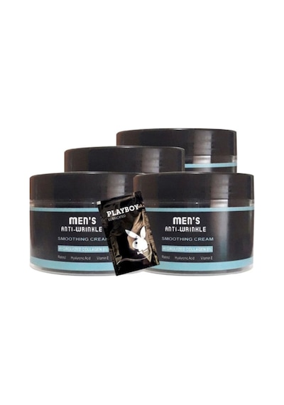 Men's 4 Adet 100 Ml Snmp20356 Erkek Yüz Cilt Kremi Antiwrinkle Smoothing Cream + Yanında Jel