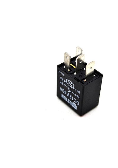 Mikro Röle 12V 40A 4 Fişli Dirençli Çift Platin Üstün
