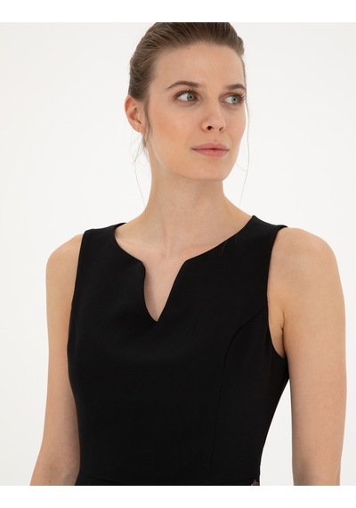 Pierre Cardin Kadın Siyah Elbise Dokuma 50285639-vr046 Siyah