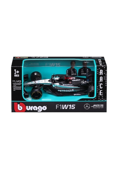 Bburago Formula 1 Mercedes-amg Petronas F1 W15 Team 1:43 Ölçek Çok Renkli