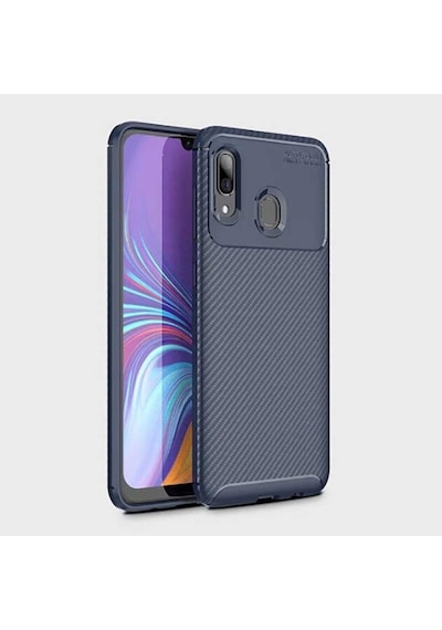 Samsung Uyumlu Galaxy A10s Kılıf Zore Negro Silikon Kapak Siyah