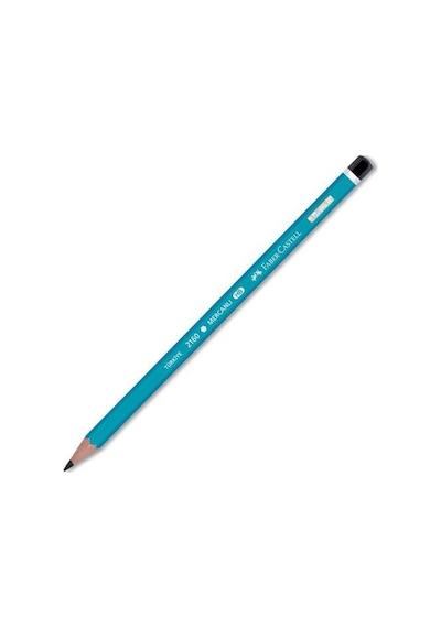 Faber Castell Köşeli Mercanlı Kurşun Kalem